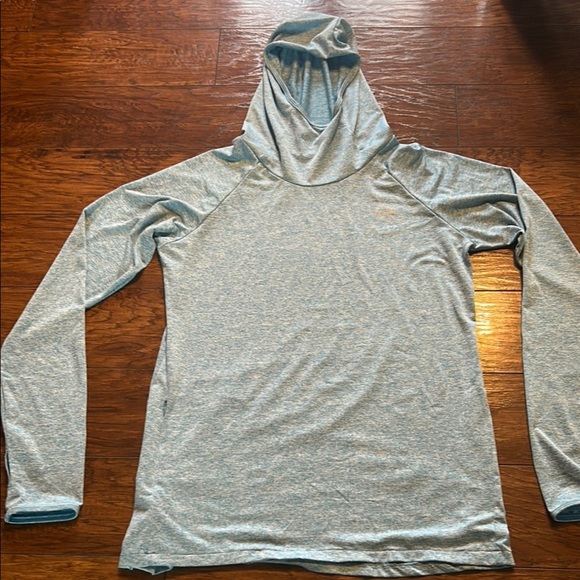 Halo Blue Long Sleeve Tunic Top size medium - Picture 7 of 9